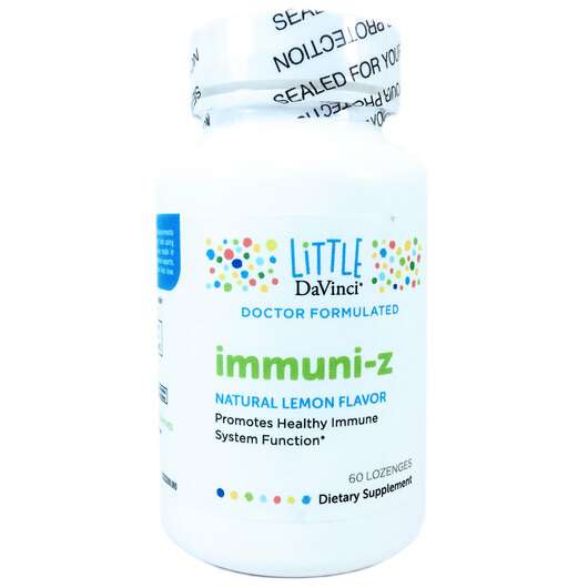 Immuni-Z Zinc 23 mg Lemon, Льодяники з Цинком 23 мг лимон, 60 льодяників