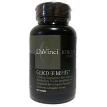 DaVinci Laboratories, Gluco Benefits, Підтримка глюкози, 90 ка...