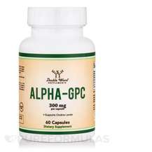 Double Wood, Alpha-GPC 300 mg, 60 Capsules