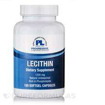 Progressive Labs, Лецитин, Lecithin 1200 mg, 100 капсул