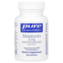 Melatonin 3 mg Мелатонин Pure Encapsulations