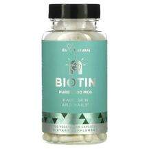 Eu Natural, Витамин H Биотин, Biotin 5000 mcg, 120 капсул