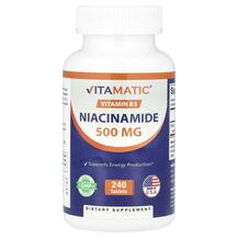 Вітамін B3 Ніацин Niacinamide 500 mg Vitamatic