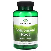 Goldenseal Root Желтокорень Swanson 120 капсул
