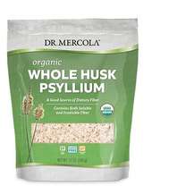 Dr Mercola, Organic Whole Husk Psyllium, 340 Grams