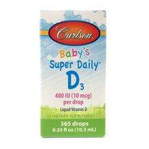 Baby's Super Daily D3 400 IU, Дитячий вітамін D3, 10.3 мл