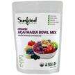 Фото товару Sunfood, Organic Acai Maqui Bowl Mix, Ягоди Асаї, 170 г