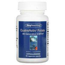 Allergy Research Group, Метилфолат, QuatreActiv Folate 4th Gen...