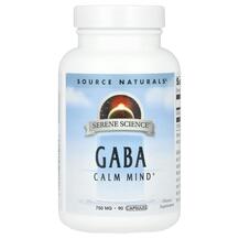 Serene Science GABA Calm Mind 750 mg ГАМК Source