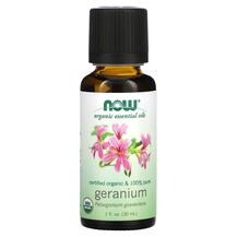 Ефірна олія Pure Essential Oil Organic Geranium NOW Ефірна олія Pure Essential Oil Organic Geranium NOW