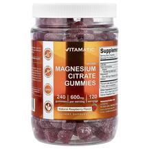 Магній Magnesium Citrate Gummies Raspberry Vitamatic