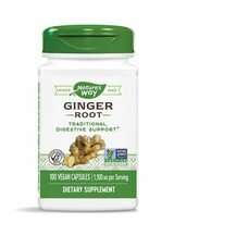 Nature's Way, Ginger Root, Корінь Імбиру, 100 капсул