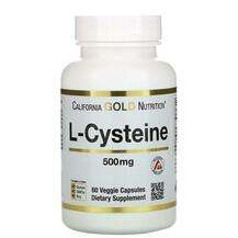 California Gold Nutrition, L-Cysteine AjiPure 500 mg, 60 Veggi...