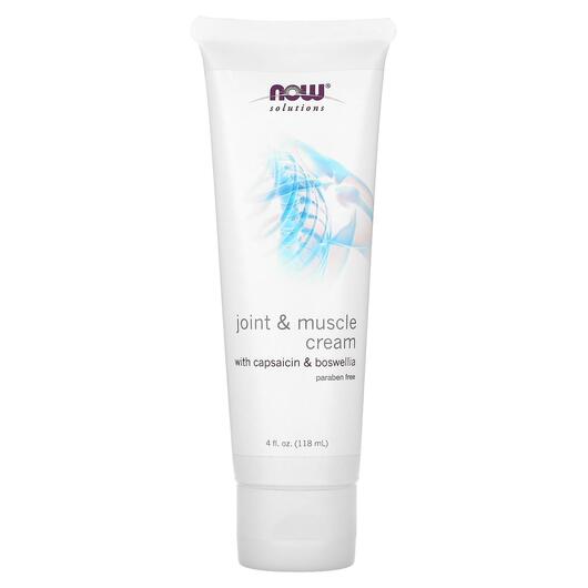 Основное фото товара NOW Foods, Крем, Solution Joint Support Cream, 118 мл