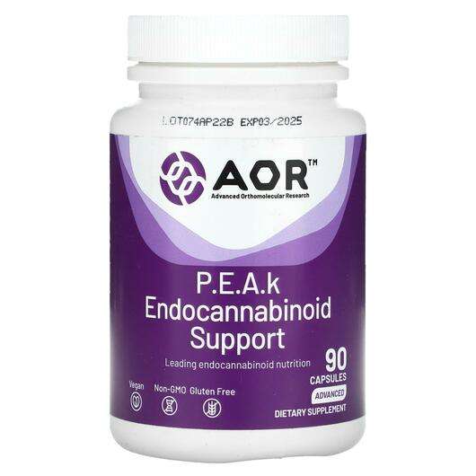 Основное фото товара AOR, Пальмитоилэтаноламид ПЭА, P.E.A.k Endocannabinoid Support...