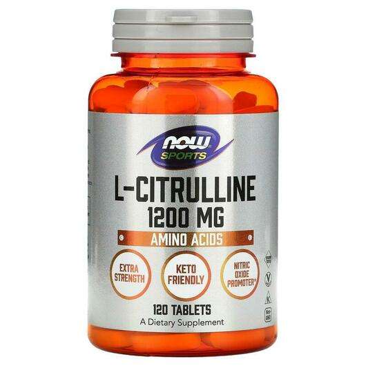L-Citrulline 1200 mg, L-Цитрулін 1200 мг, 120 таблеток