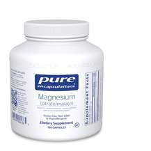 Pure Encapsulations, Магний, Magnesium Citrate/Malate, 180 капсул