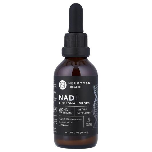 Основное фото товара Никотинамид НАД+, NAD+ Liposomal Drops Wild Berry 300 mg, 60 мл