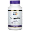 Фото товара Льняное масло 1000 мг, Flaxseed Oil 1000 mg, 120 капсул