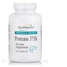 Transformation Enzymes, Protease 375K, Ферменти, 120 капсул