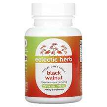 Eclectic Herb, Black Walnut 400 mg, Чорний Горіх 400 мг, 90 ка...