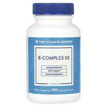 The Vitamin Shoppe, B-Complex 50, Комплекс вітаміну B, 100 капсул