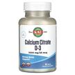 KAL, Calcium Citrate D-3, Кальцій, 90 таблеток