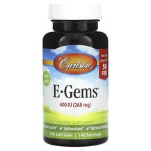 E-Gems 400 IU 268 mg 90 + Витамин E Токоферолы