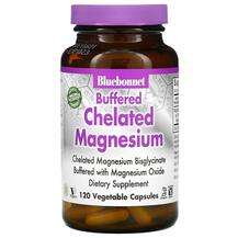 Bluebonnet, Buffered Chelated Magnesium, Хелатний Магній, 120 ...