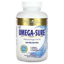 Omega-Sure Premium Omega 3 Fish Oil 1000 mg, Омега-3, 120 Pesc...
