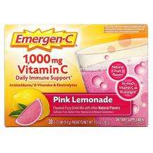 Vitamin C Flavored Fizzy Drink Mix Pink Lemonade 1000 mg 30 Pa...