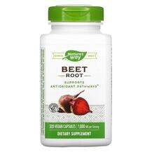 Nature's Way, Beet Root 1000 mg 320 Vegan, Буряк 1000 мг,...