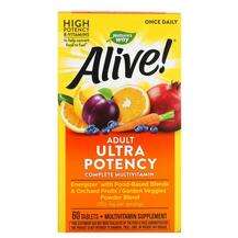 Nature's Way, Alive! Once Daily Multi Vitamin, 60 Tablets