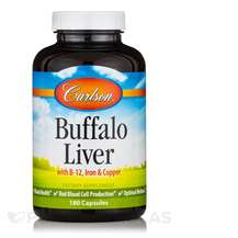 Buffalo Liver Поддержка печени Carlson 180 капсул