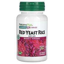 Natures Plus, Травяные добавки, Herbal Actives Red Yeast Rice ...