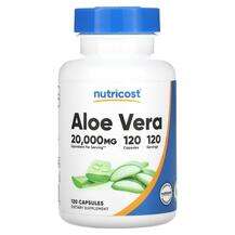 Nutricost, Алоэ Вера, Aloe Vera 20000 mg, 120 капсул