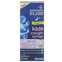 Kids Organic Cough Syrup & Mucus Night Time, Сироп від кашлю, 120 мл