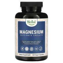 Nested Naturals, Magnesium Glycinate Chelate, 120 Vegan Capsules