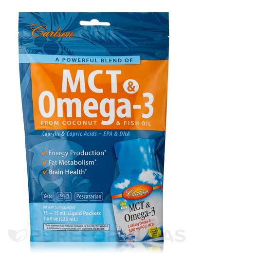 Фото товару MCT & Omega-3 Packets Lemon-Lime Flavor 1 Pouch of