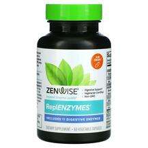Zenwise, Пищеварительные Ферменты, ReplENZYMES, 60 капсул