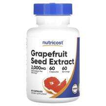 Nutricost, Grapefruit Seed Extract 2000 mg, 60 Capsules
