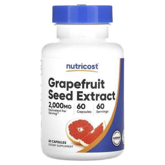 Основне фото товара Nutricost, Grapefruit Seed Extract 2000 mg, Екстракт семян гре...