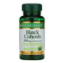 Nature's Bounty, Черный кохош 540 мг, Black Cohosh 540 mg, 100...