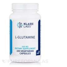 L-Glutamine 500 mg L-Глутамин Klaire Labs 100 капсул