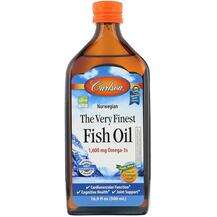 Carlson, Norwegian The Very Finest Fish Oil Natural Orange Fla...