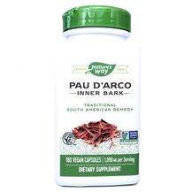 Pau d'Arco Inner Bark 545 mg, Пау Дарко 545 мг, 180 капсул