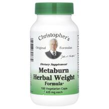 Metaburn Herbal Weight Formula 450 mg Травяные