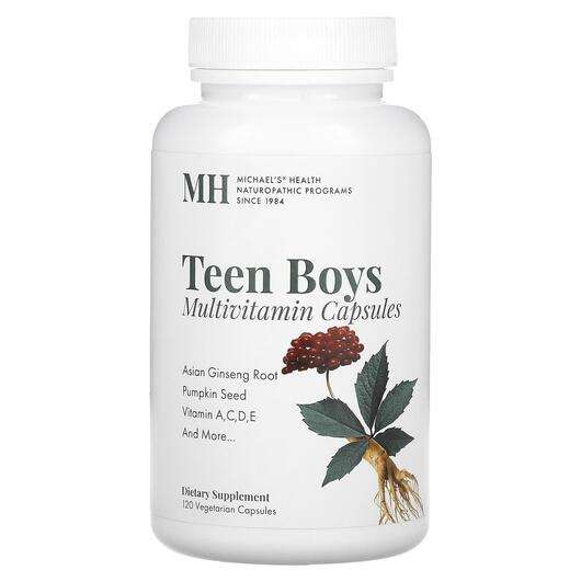 Основне фото товара MH, Teen Boys Multivitamin, Мультивітаміни для підлітків, 120 ...