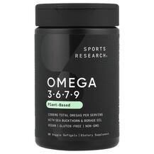 Омега 3 Omega 3-6-7-9 Plant Based Sports Research