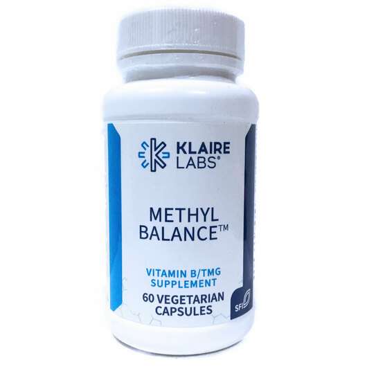 Основне фото товара Klaire Labs SFI, Methyl Balance, Метил Баланс, 60 капсул